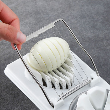 Многофункционална резачка за яйца в японски стил Домакинска резачка за яйца Fancy split egg Manual Songhua Egg Slicer Кухненски инструменти за яйца