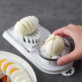 Πολυλειτουργικός κόφτης αυγών Ιαπωνικού στυλ Οικιακός κόφτης αυγών Φανταχτερό σπαστό αυγό Εγχειρίδιο Songhua Egg Slicer Εργαλεία αυγών κουζίνας