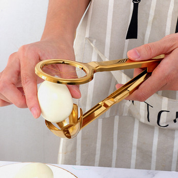 Εργαλεία κουζίνας Κόφτες αυγών από ανοξείδωτο ατσάλι Εγχειρίδιο οικιακής χρήσης αυγοδάρτη Εργαλείο πολλαπλών λειτουργιών Διαιρέτης φέτας Διακοσμητικό Ασφάλεια τροφίμων