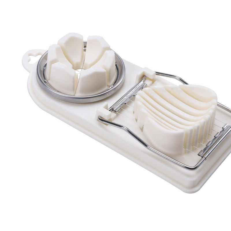 Tăiător de ouă multifuncțional Mașini de tăiat ouă Divizor Fantezie Split Ouă Tăiat Instrumente de bucătărie Gadgets Tăiător de ouă de bucătărie Accesorii de bucătărie