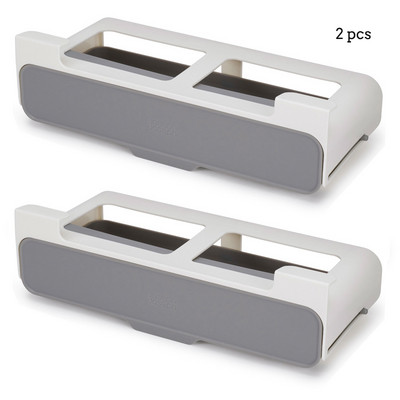 Konyhai öntapadó fűszerszervező állvány Fűszeres palack tároló állvány íróasztal fiók alatt Rejtett konyhai kellékek tároló tégely