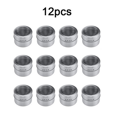 Set borcane magnetice pentru condimente Piper sare Sticla de condimente Elefants Cutie de condimente Recipient de depozitare Set canister Unelte de bucătărie