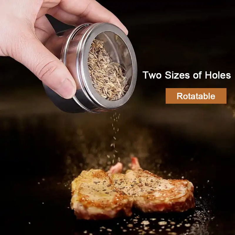 Set borcane magnetice pentru condimente Piper sare Sticla de condimente Elefants Cutie de condimente Recipient de depozitare Set canister Unelte de bucătărie