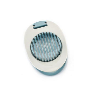 Többfunkciós tojásszeletelő szakaszvágó elválasztó műanyag tojáshasító tojásvágó eszköz Kreatív konyhai tojáseszközök