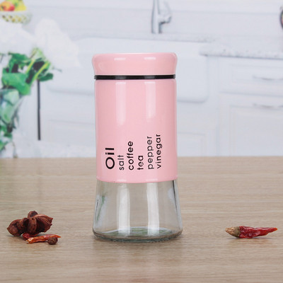 1 db üveg fűszerpaprika shakerek fűszeres üveg fűszer tégelyek konténer konyhai tároló doboz