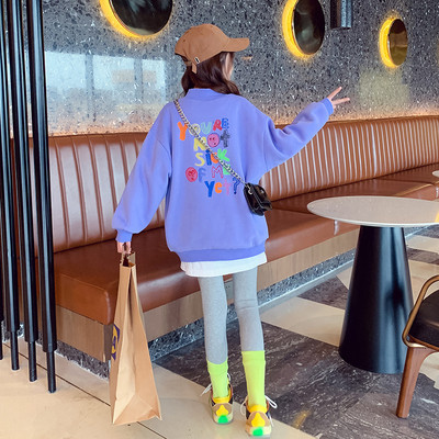 Vaikiškas rudens-žiemos megztinis, drąsus