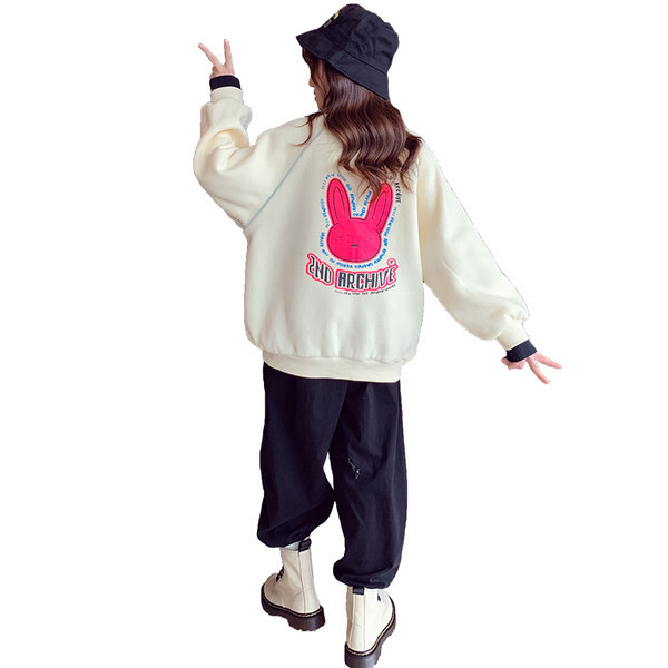 Hanorac pentru copii cu decolteu inalt, haine de iarna pentru copii si tineret