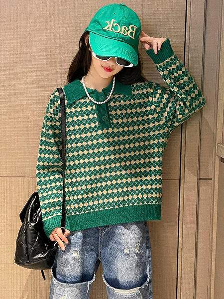 Pulover pentru copii, toamna si iarna, stil nou, tricotat pentru fete