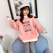 Hanorac copii toamna-iarna, decolteu inalt, stil nou