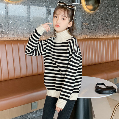 Őszi-téli gyerek pulóver lányoknak - új modell