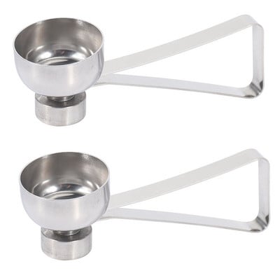 Fierbinte 2X din oțel inoxidabil Ou fiert Topper Coji Cutter Knocker Crud Ouă Cracker Separator Ouă Opener Gadgets de bucătărie