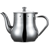 Roostevabast terasest köögiõli kann teekann mee mahuti kohvikeetja induktsioon teelehe infusioonifiltriga kohvitööriist