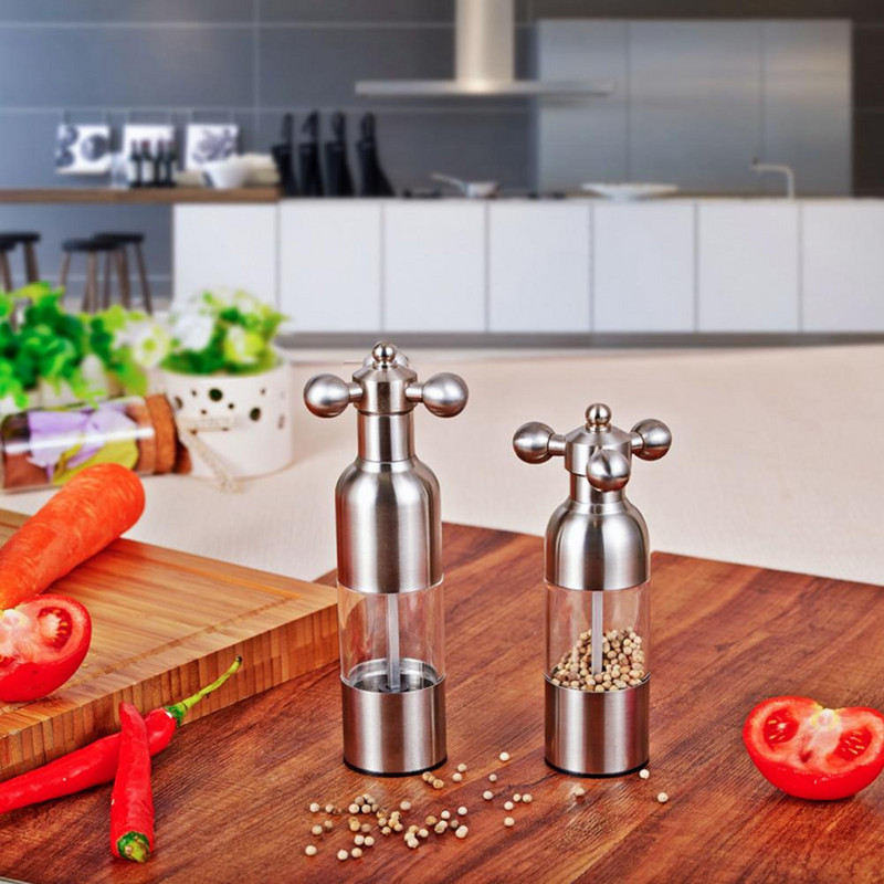 Moara de sare Moara de sare si piper moderna, eficienta, reincarcabila