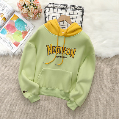 Naujo modelio vaikiški megztiniai su siuvinėjimu - žalios spalvos mergaitėms