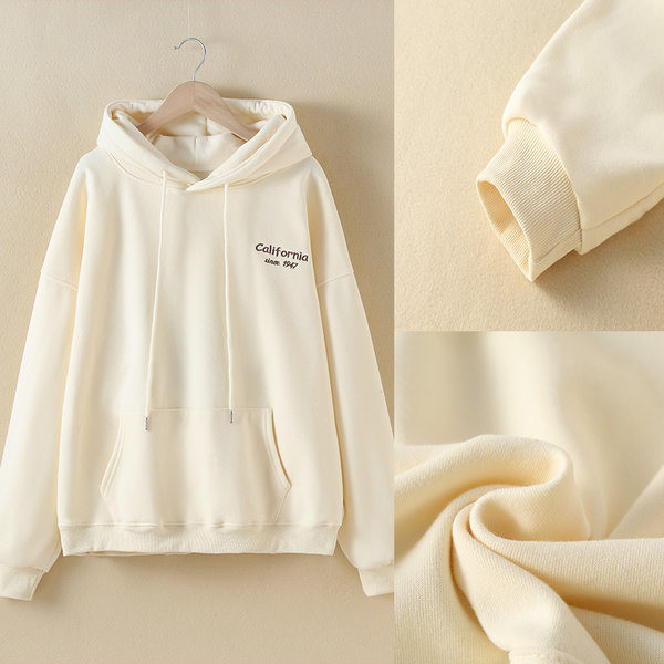 Hanorac casual pentru copii cu litere brodate