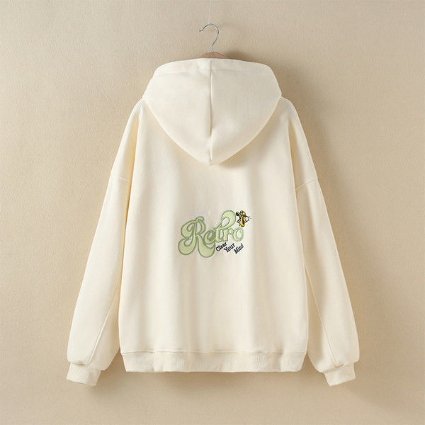 Hanorac casual pentru copii cu litere brodate