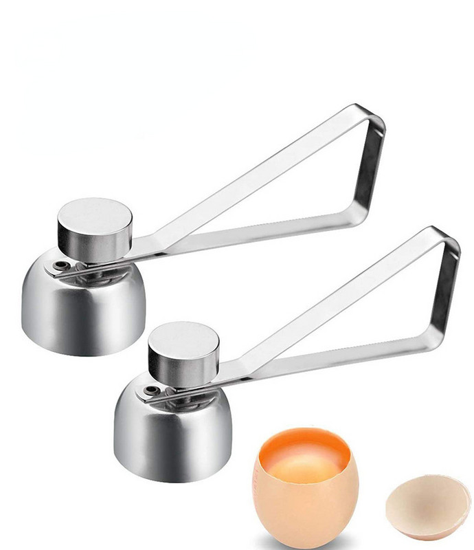 Otvarač za jaja 304 otvarač za ljuske od nehrđajućeg čelika kuhinjski alat višenamjenski rezač za bušenje jaja od ljepljive riže kuhinjski gadgeti