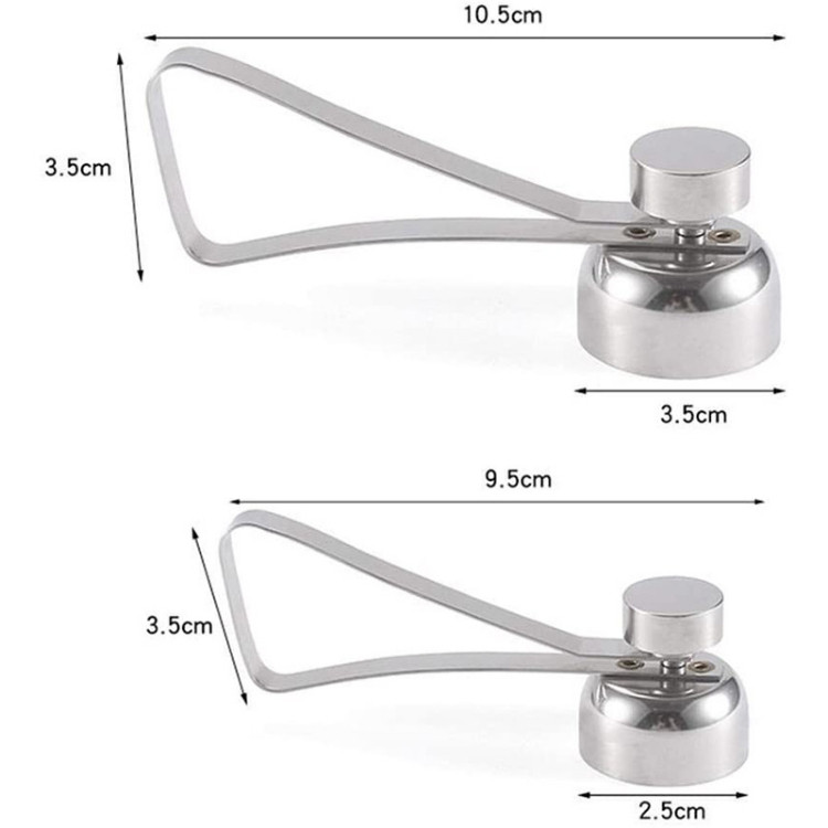 Otvarač za jaja 304 otvarač za ljuske od nehrđajućeg čelika kuhinjski alat višenamjenski rezač za bušenje jaja od ljepljive riže kuhinjski gadgeti