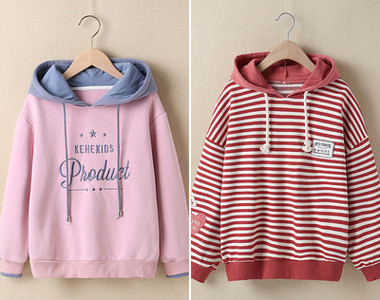 Dječji sweatshirt za djevojčice - s kapuljačom