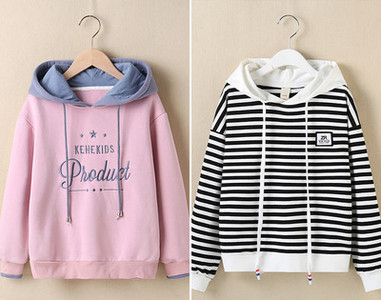 Dječji sweatshirt za djevojčice - s kapuljačom