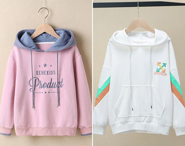 Dječji sweatshirt za djevojčice - s kapuljačom