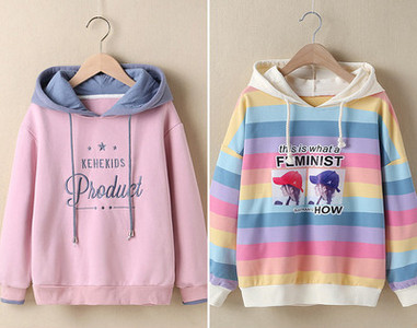 Dječji sweatshirt za djevojčice - s kapuljačom