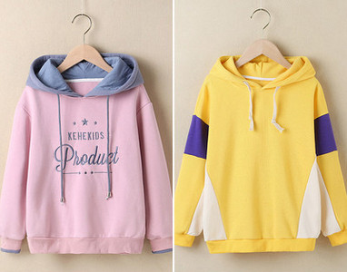 Dječji sweatshirt za djevojčice - s kapuljačom