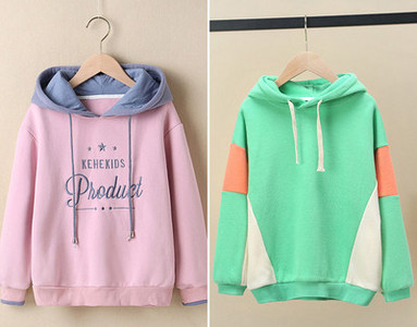 Dječji sweatshirt za djevojčice - s kapuljačom