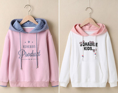 Dječji sweatshirt za djevojčice - s kapuljačom