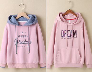 Dječji sweatshirt za djevojčice - s kapuljačom