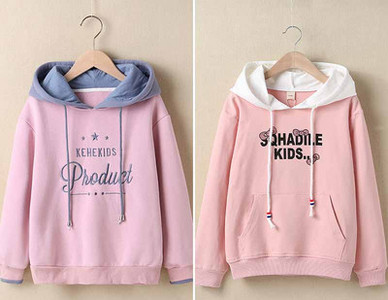 Dječji sweatshirt za djevojčice - s kapuljačom