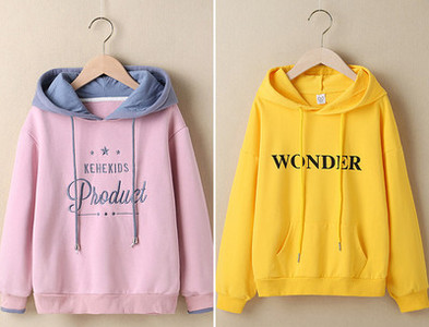 Dječji sweatshirt za djevojčice - s kapuljačom