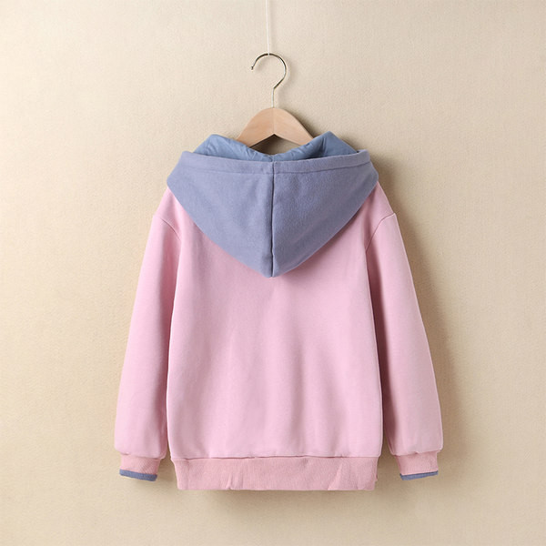 Dječji sweatshirt za djevojčice - s kapuljačom