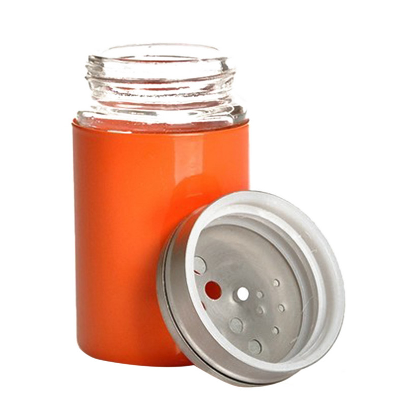 Cutie de condimente de sticlă cu capac rotativ Sticlă de condimente Agitator de piper Sare Sticla cu sigiliu de susan Grătar Ustensile de bucătărie