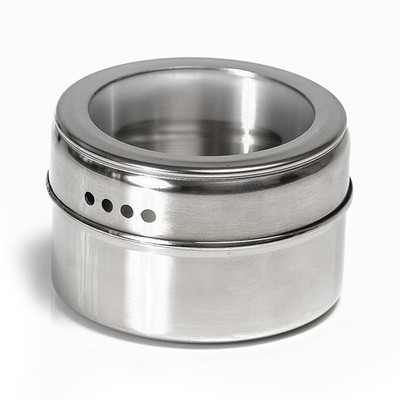 1PC Sticla de condimente Cutii de condimente din oțel inoxidabil Design clar Piper Sare Condimente Agitator de zahăr Sticla de condimente Accesorii de bucătărie