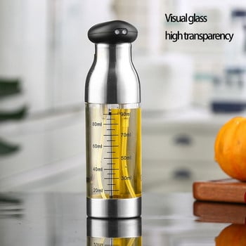 2-σε-1 Olive Oil Sprayer Kitchen Dosage Dispenser Dispenser Seasoning Mist Bottle for BBQ Kitchen Seasoning Tools 100Ml