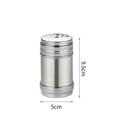 Roostevabast terasest purgid vürtside jaoks Vee- ja niiskuskindlad köögitarbed Soola- ja pipraloksuti Köögitarvikud