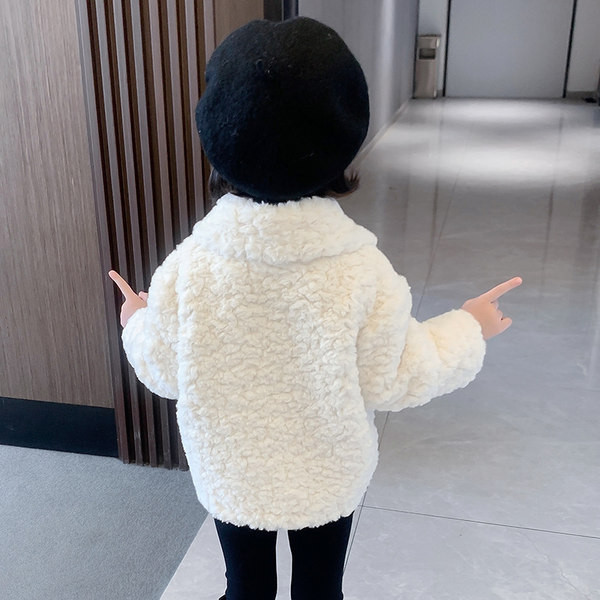 Madinga striukė mergaitėms su klasikine apykakle ir kaspinu