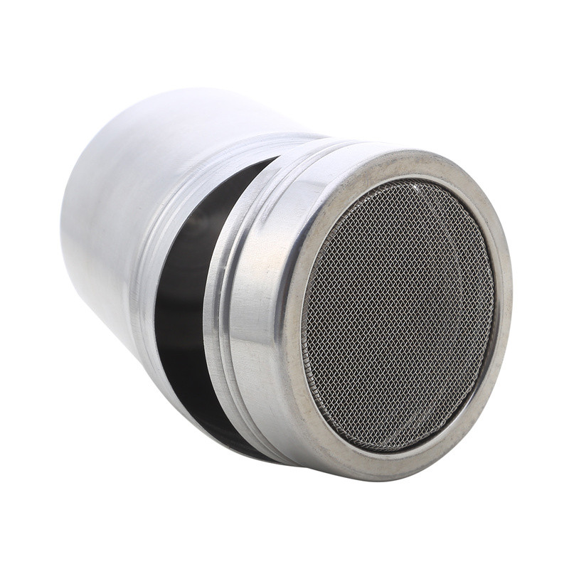 Rozsdamentes acél poradagoló cső sűrű lyukú portartállyal, só- és bors shakerek fűszeradagolóval