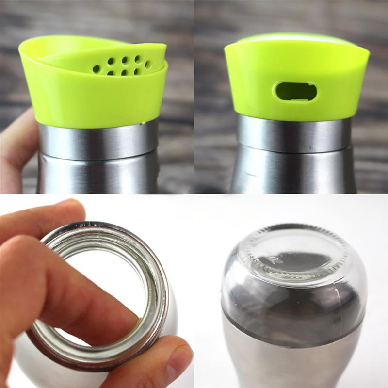 3 buc. Agitator de condimente Sticle de condimente din oțel inoxidabil Instrument de gătit pentru condimente Accesarie Sticla de condimente de bucătărie Rasnita de piper