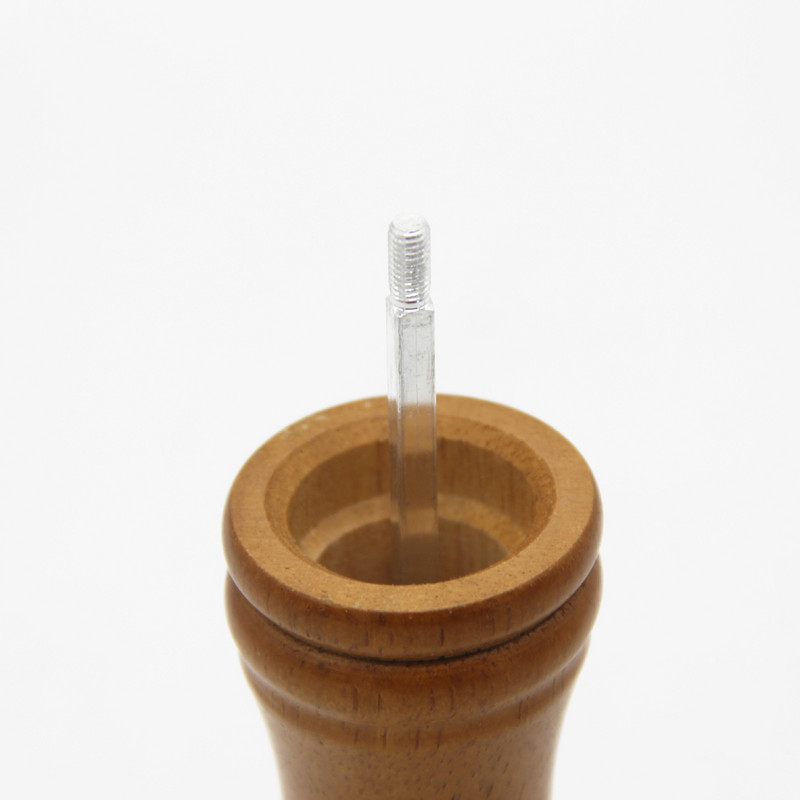 Medinių prieskonių laikymo dėžutės rankinis pipirų plaktuvas Prieskonių ir druskos purškimo butelis pipirų malūnėlis virtuvės maisto ruošimo įrankiams