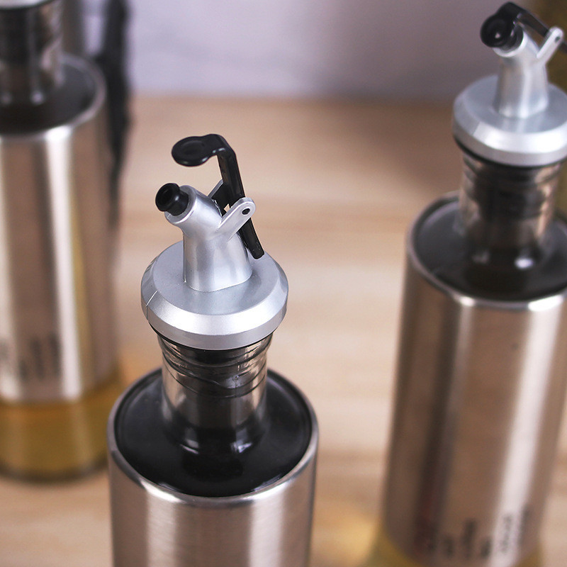 Nordic Style fűszerező adagoló szósz palack Üveg tároló palackok olívaolajhoz és ecethez Kreatív konyhai főzőeszközök