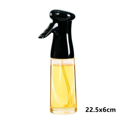 2022 Új konyhai fűszerezés olajozó főzés BBQ sütőprés Olaj spray palack otthoni üveg spray palack 200 ml spray palack