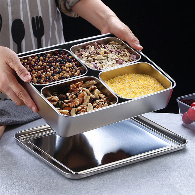 1/2/3/4/6 grile Cutie de condimente Set de condimente cu capac Agitatoare de piper din oțel inoxidabil Borcane Containere Raft Unelte de depozitare pentru bucătărie