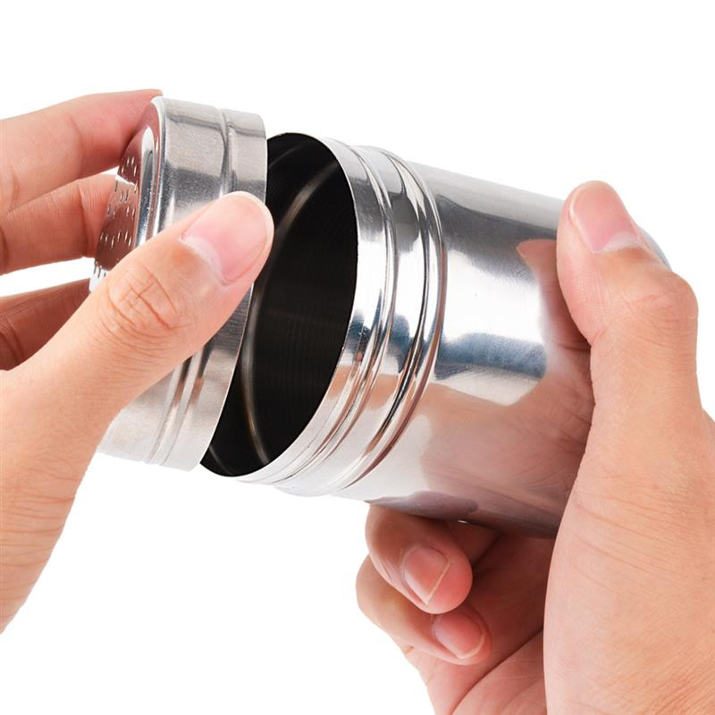1 buc. Sticla de condimente din oțel inoxidabil Set de agitator de sare și piper Cutie de condimente Instrument de gătit pentru grătar Unelte de bucătărie pentru harb și condimente