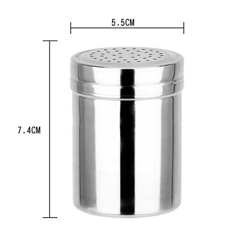 1 buc. Sticla de condimente din oțel inoxidabil Set de agitator de sare și piper Cutie de condimente Instrument de gătit pentru grătar Unelte de bucătărie pentru harb și condimente