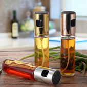 Sticlă portabilă de pulverizare pentru ulei, rezistentă la scurgeri, unealtă pentru gătit pentru bucătărie, pulverizator pentru condimente pentru apă, pentru camping, accesoriu pentru grătar