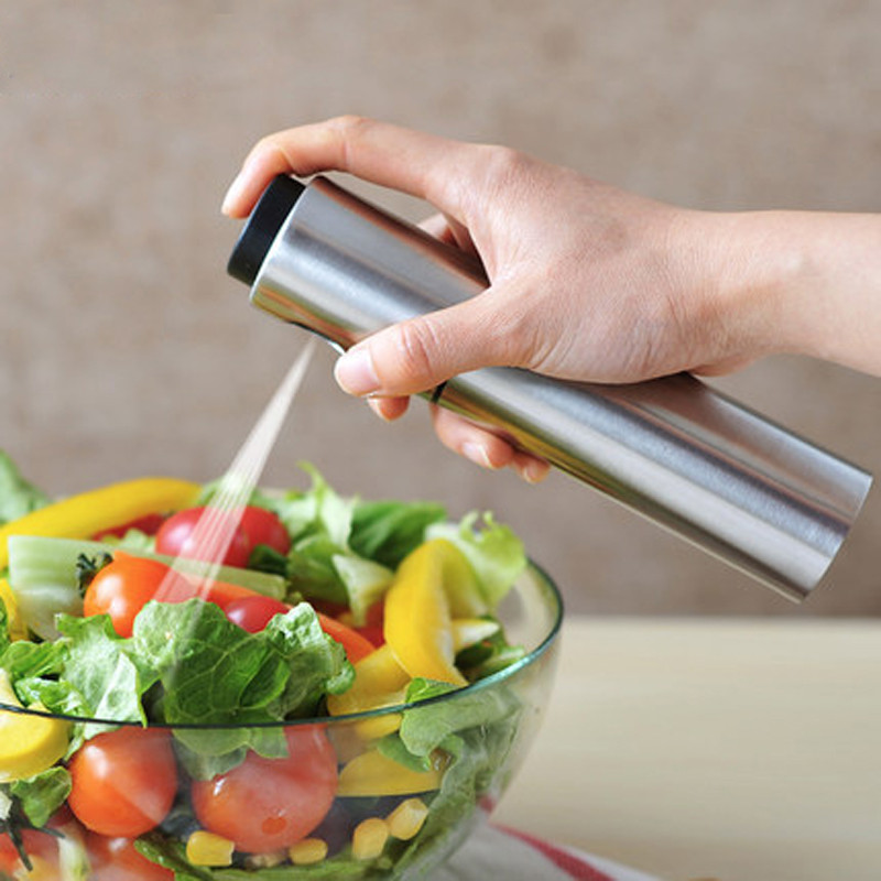 Pulverizator de ulei de bucătărie de 100 ml Sticlă de pulverizare de ulei de oțet Unelte pentru grătar Dispenser de ulei de măsline Pulverizator de ulei pentru gătit