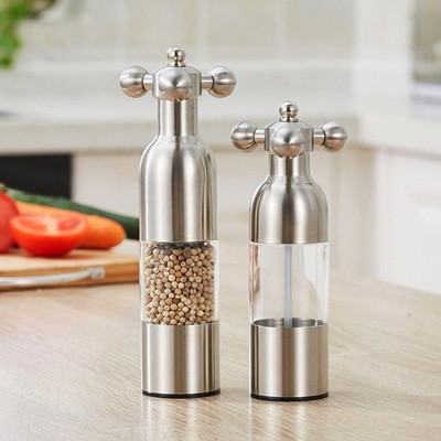 Pepper Mill Fancy Professzionális akril sódaráló élelmiszer minőségű sódaráló