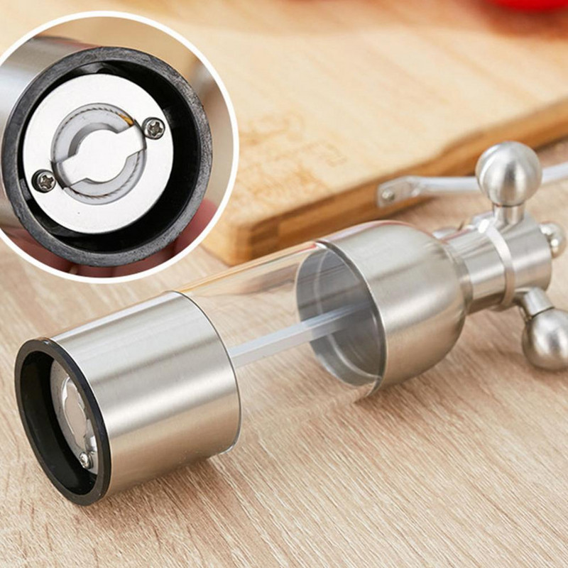 Pepper Mill Fancy Professzionális akril sódaráló élelmiszer minőségű sódaráló